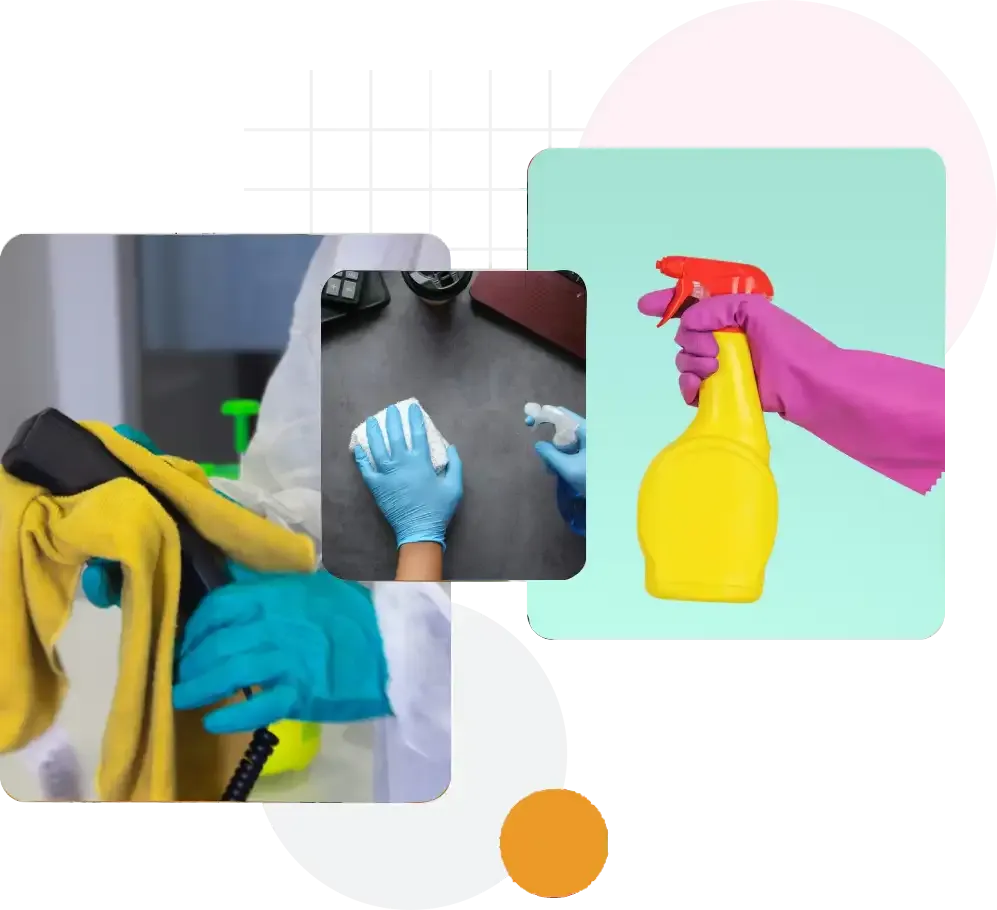 yellow powder on clear glass bowl